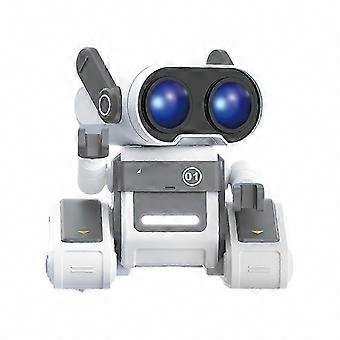 Educational Robot Toy | 2025 Rechargeable RC Robot with 2.4G Remote Control, Color-Changing Lights & Music, Interactive Gift