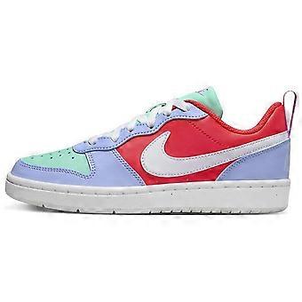 Nike Court Borough Low Cobalt Bliss Track Red GS DV5456-400