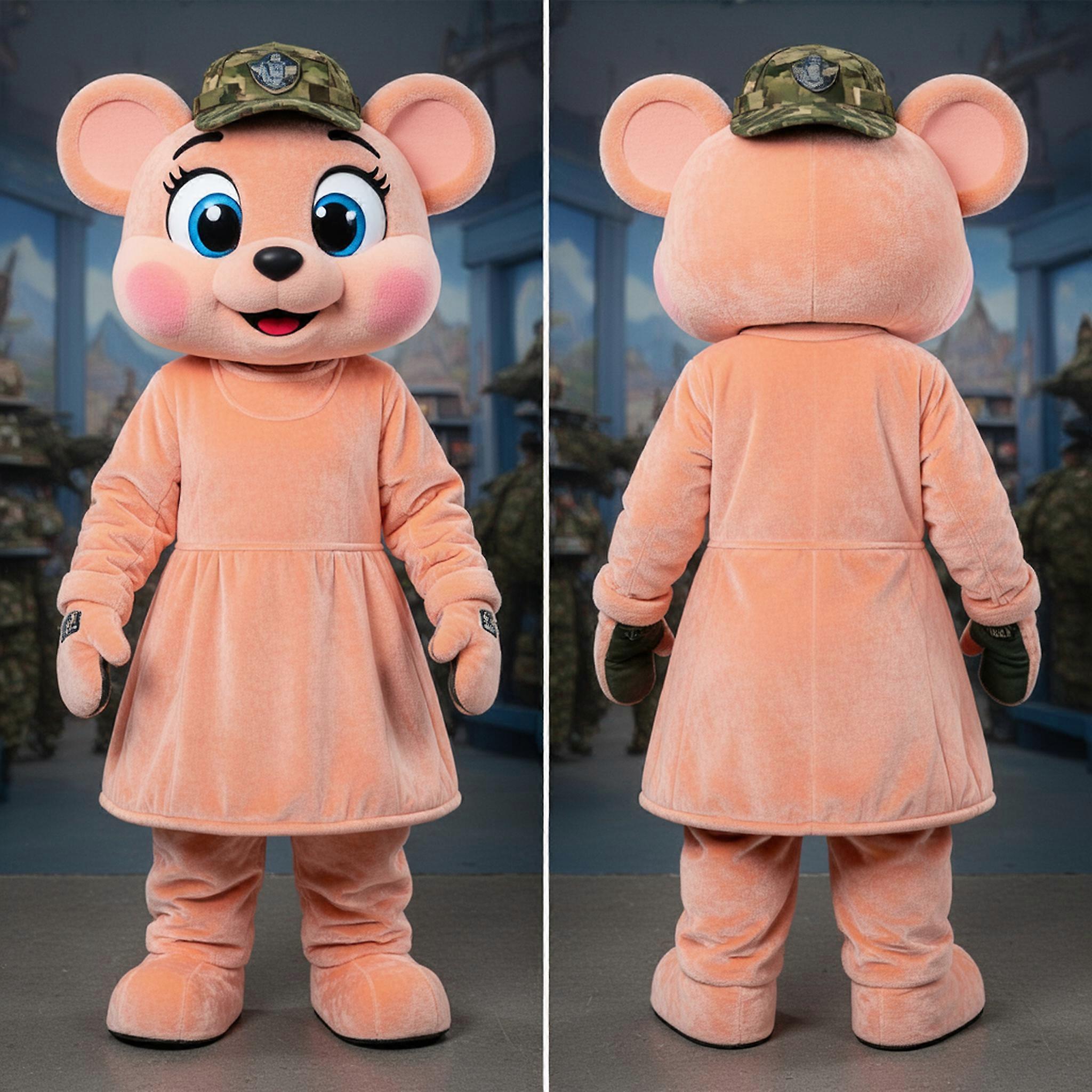 MASTICOT Peach Tinted Marine Recon Mascot