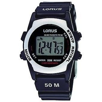 Lorus Watches Quartz Digital Child Watch with R2361AX Sterling Silver Bracelet