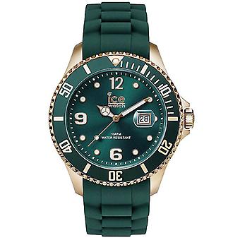 Eis-Stil Quarz Analog Man Uhr mit IS Silikon Armband. für. B.S.13