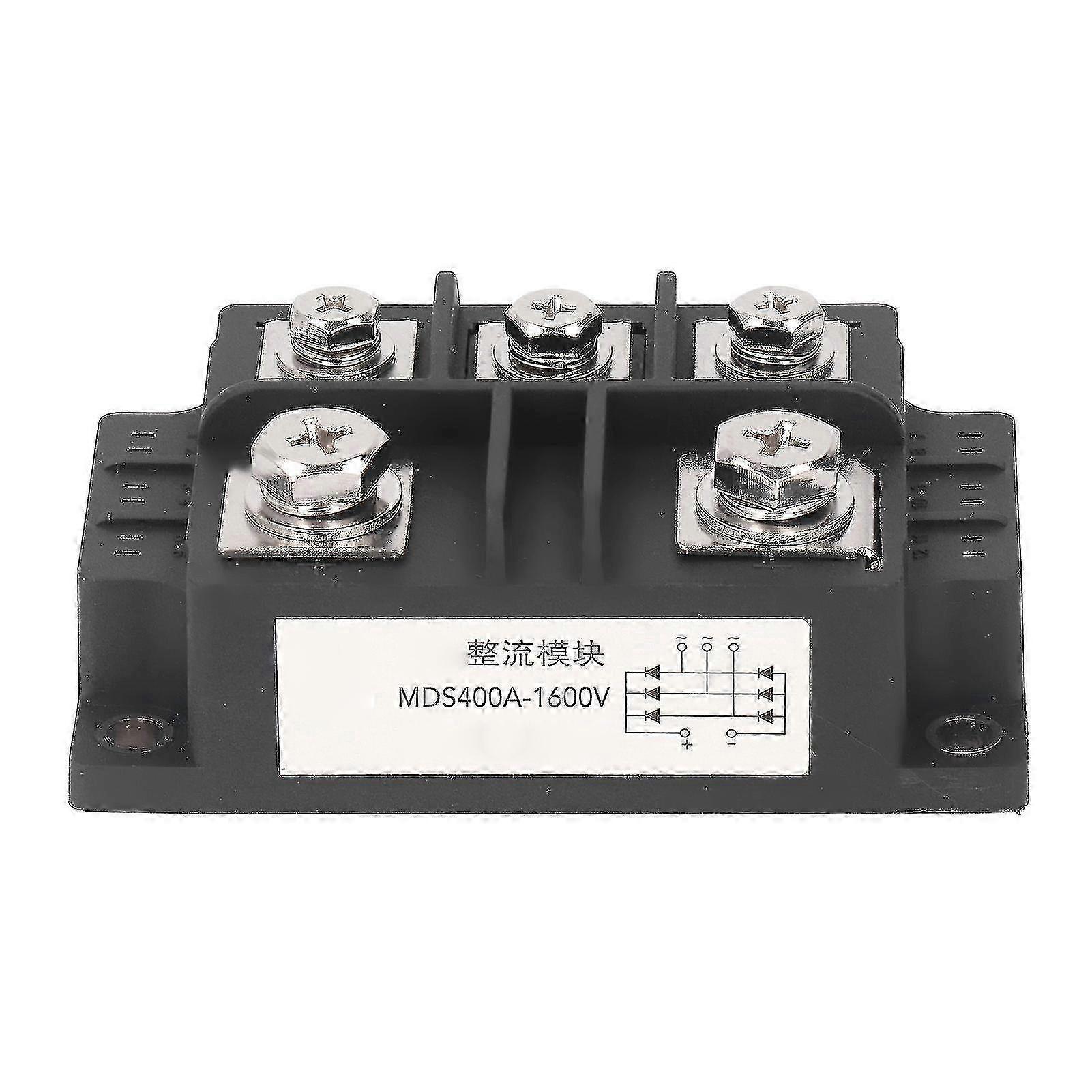 1600v 5 Terminal Bridge Rectifier 400a Maximum Welded Structure 3 Phase Power Diode Rectifier Module