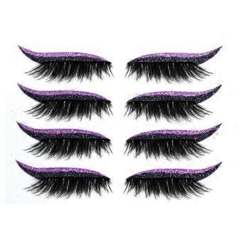 Glitter False Lash Eyelid Stickers