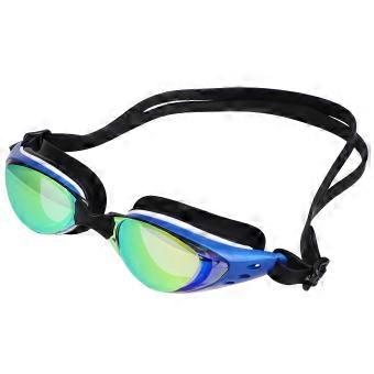 Swimming Goggles Coated Polarized for Outdoor Use Blue Frame Uv-Proof
