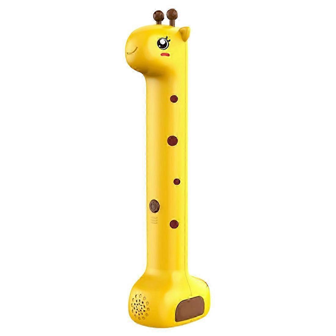 Smart Cartoon Giraffe Height Tracker