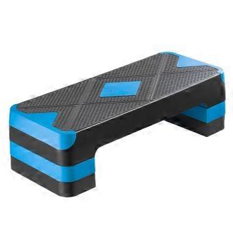 Aerobic Step Platform, 28-tums, Justerbar, 4 Steghöjder