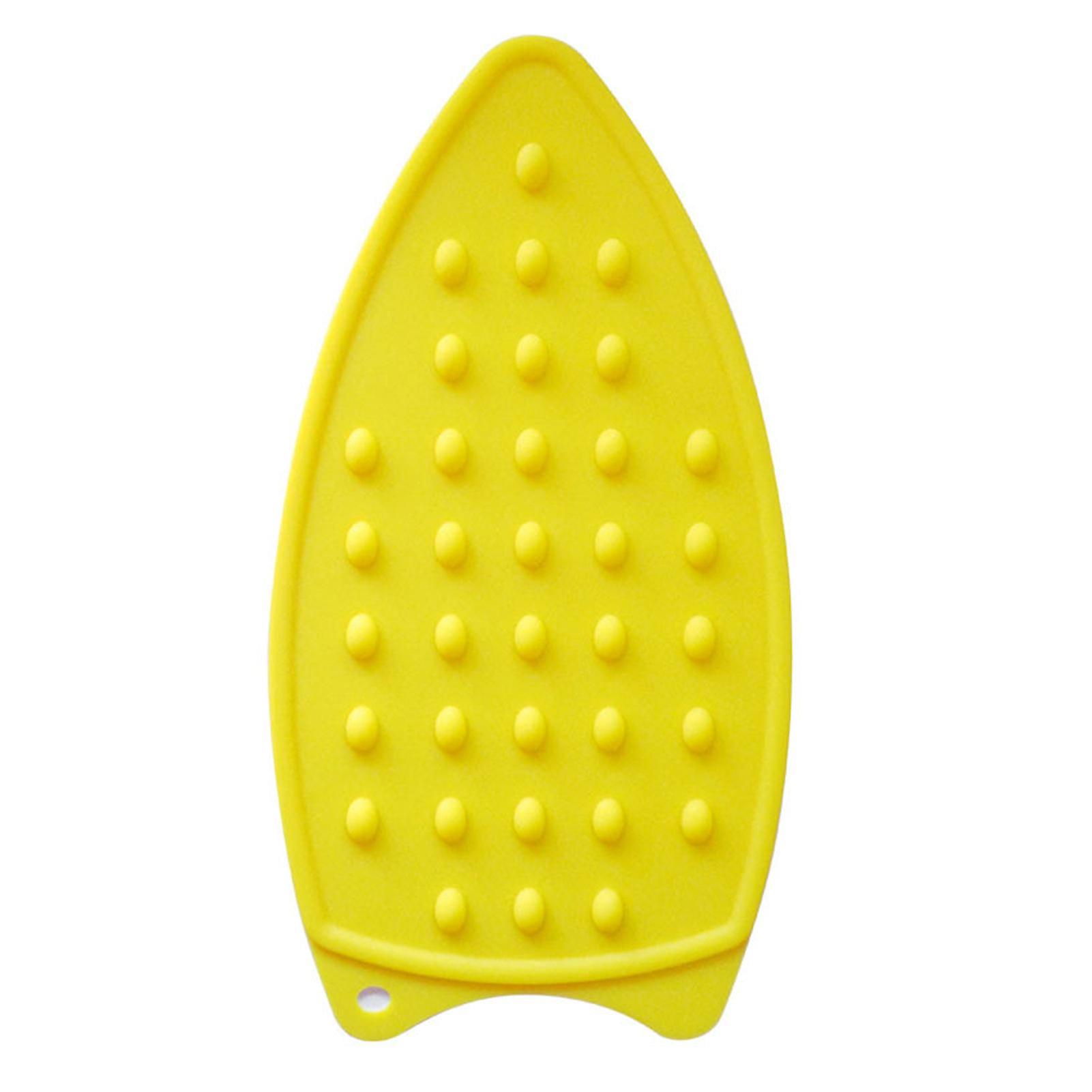 Practical Heat-resistant Ironing Pad Elastic Sturdy Silicone Iron Protective Pad For Home