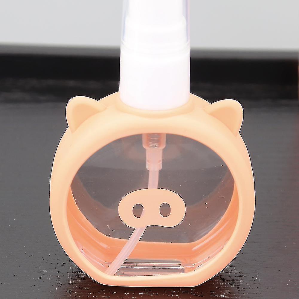 2pcs 55ml Travel Refillable Eliquid Spray Alcochol Bottle Empty Container For Cosmetics Portable Per