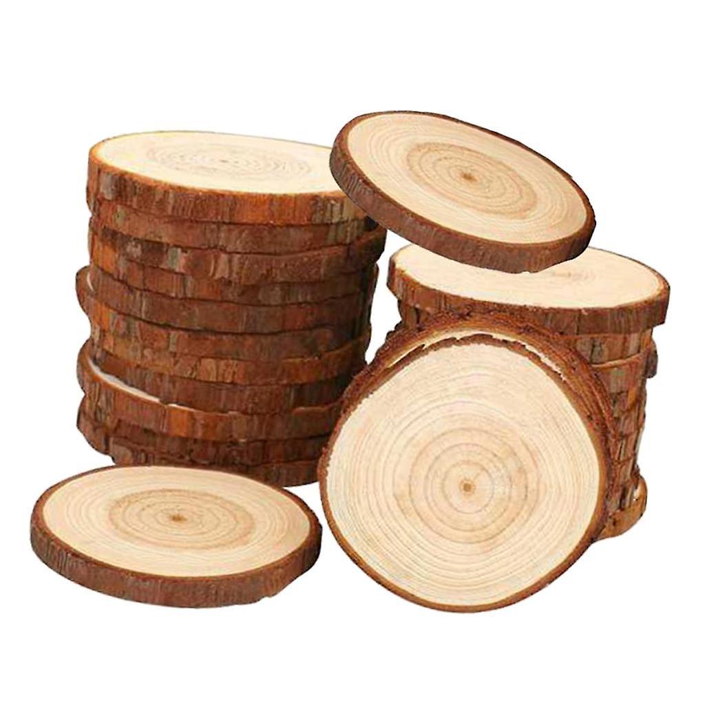 Round  Wooden Coasters Without Rope
