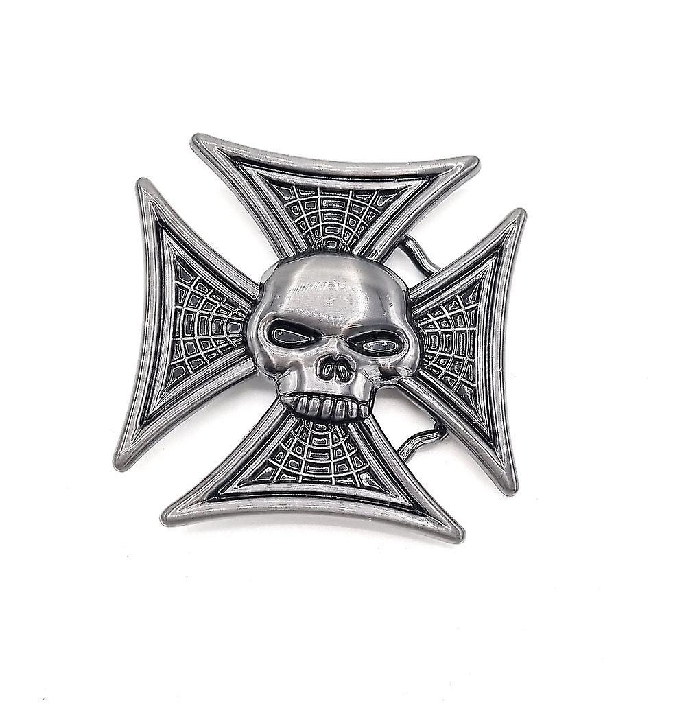 Belt buckle - Skull cross 