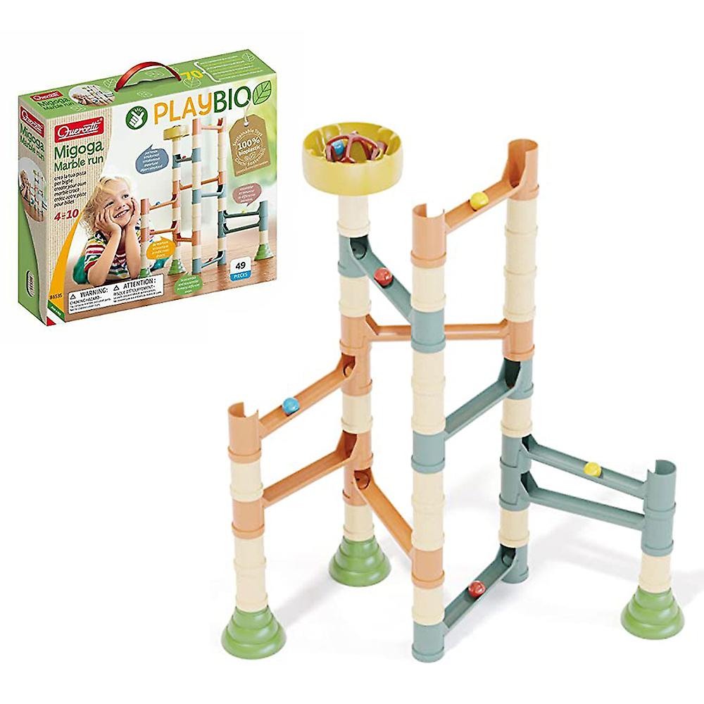 Quercetti Bio Migoga Creativity Logical Reasoning Marble Run Play Ages 4 Years