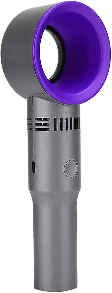 Bladeless Mini Handheld Fan,Portable USB Rechargeable Fan, 2 in 1 Function Detachable Mobile Phone Stand,Use Time 10 Hours,for Home Outdoor Office Bed