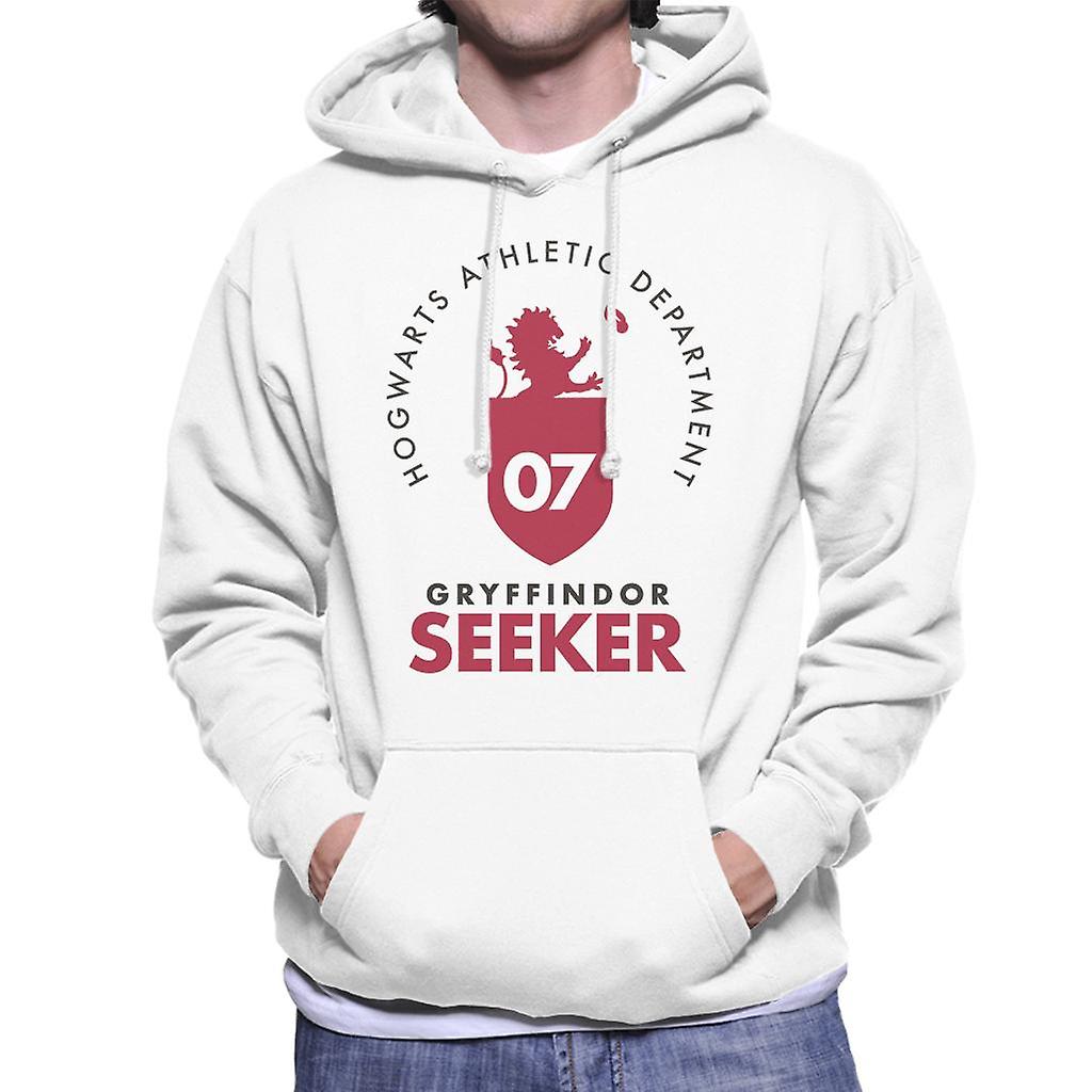 Harry Potter Quidditch Athletic Dept Gryffindor Seeker Men's Hooded Sweatshirt