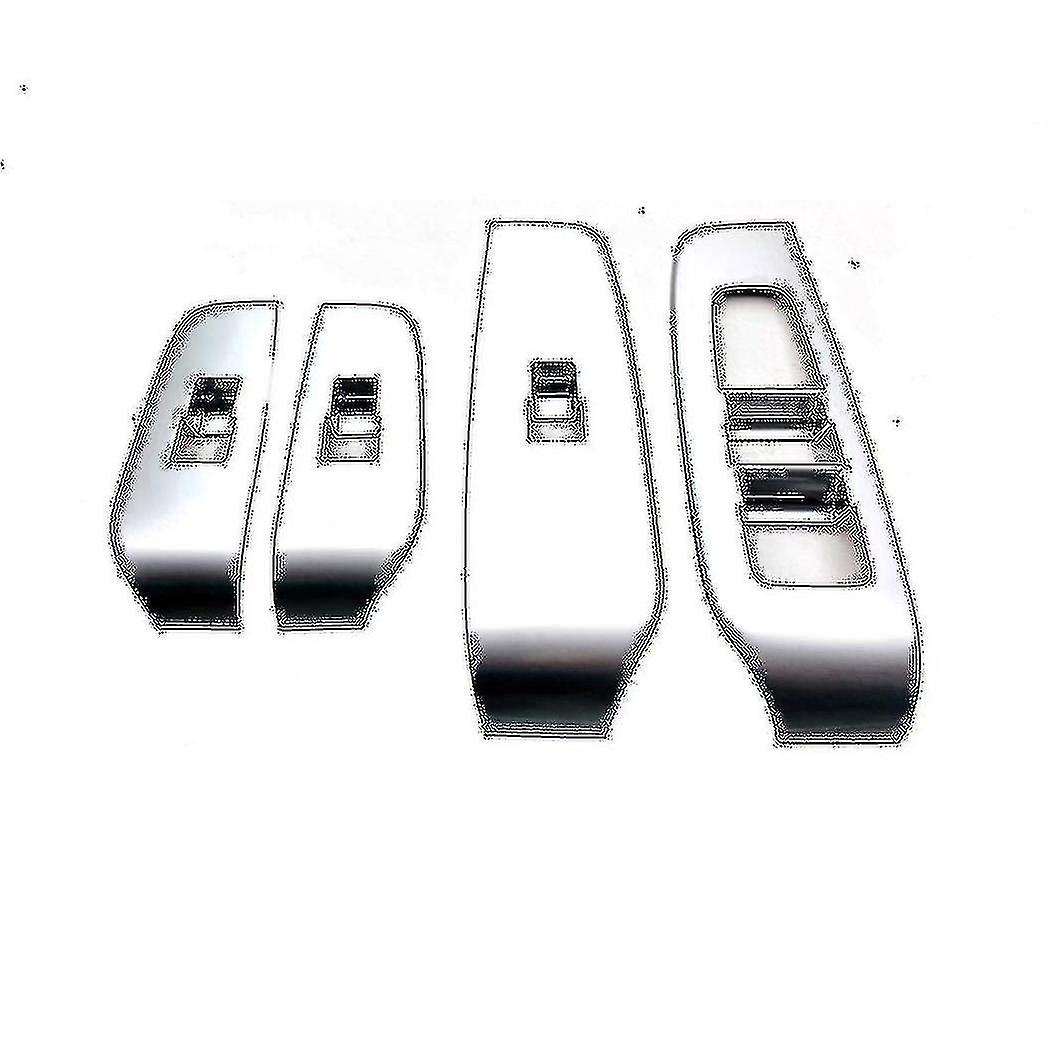 Car Window Lift Switch Frame Trim For 2021 Nissan Note E13 Chrome