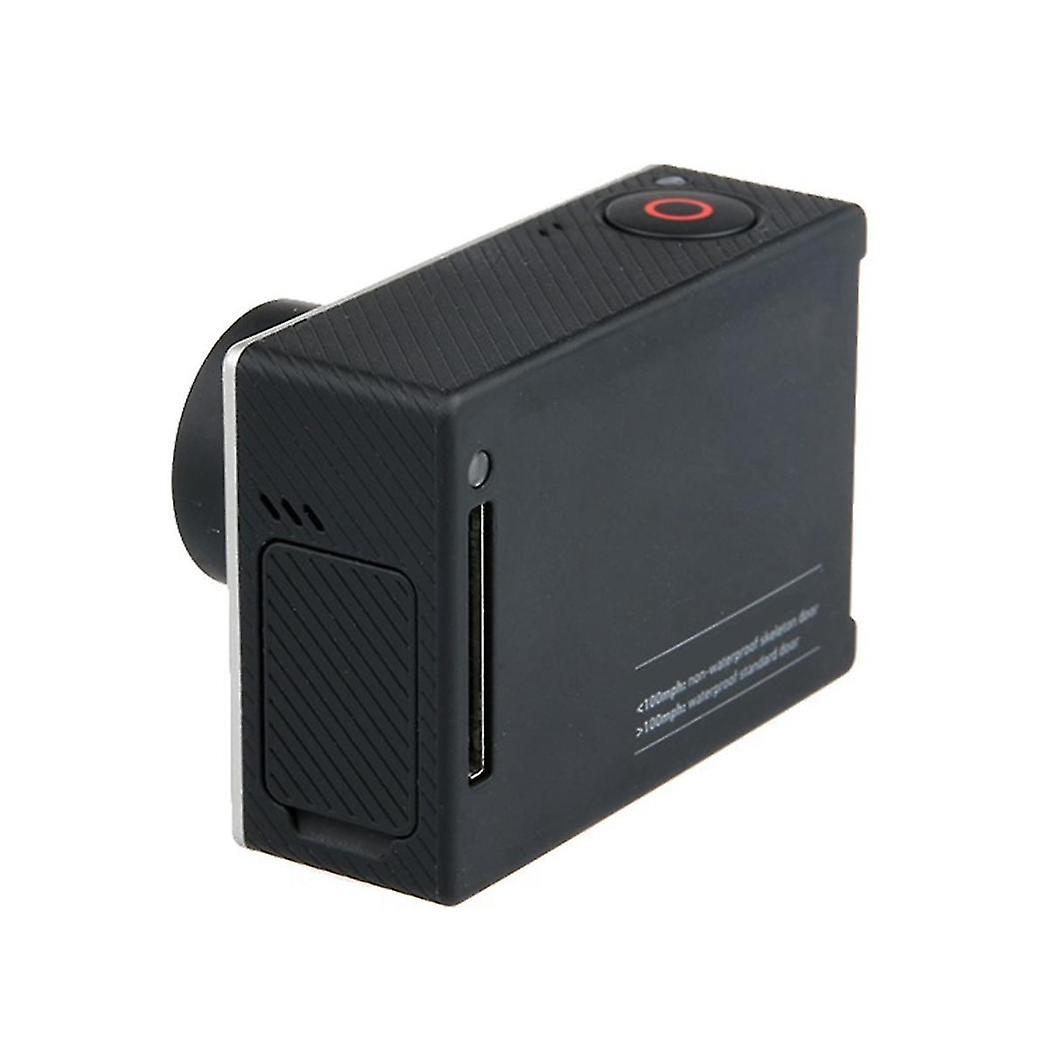 1pcs New For Hero4 Motion Camera Data Side Cover Camera Side Cover Silver Dog Camera Data Side Pane