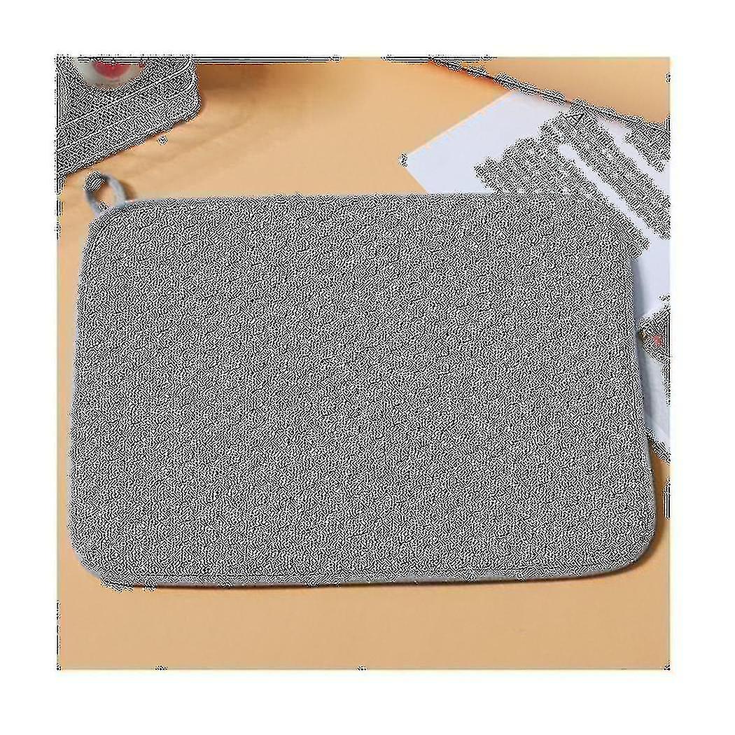 Microfiber Dish Drying Mat,absorbent Dish Drainer Kitchen Counter,super Absorbent Dish Drying Pads