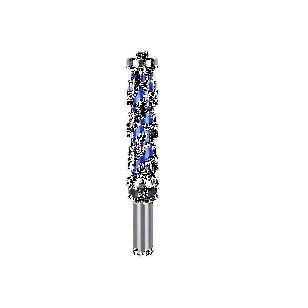 Frez 12mm 65mm Flush End Solid Carbe Spiral Double Router Bit do drewna