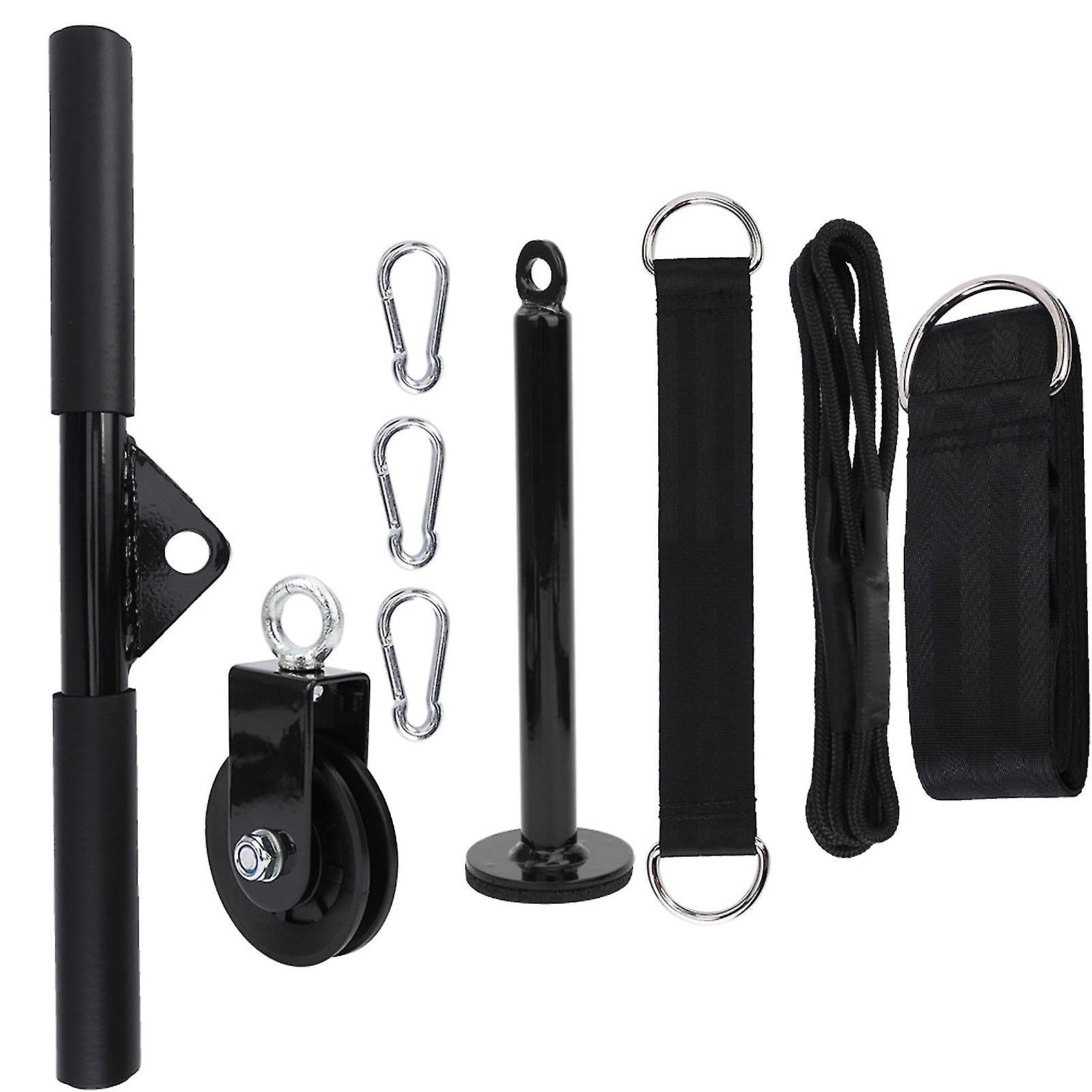 9Pcs/set Diy Fitness Equipment Set Loading Pin Pull Triceps Training Pulldown Pulley