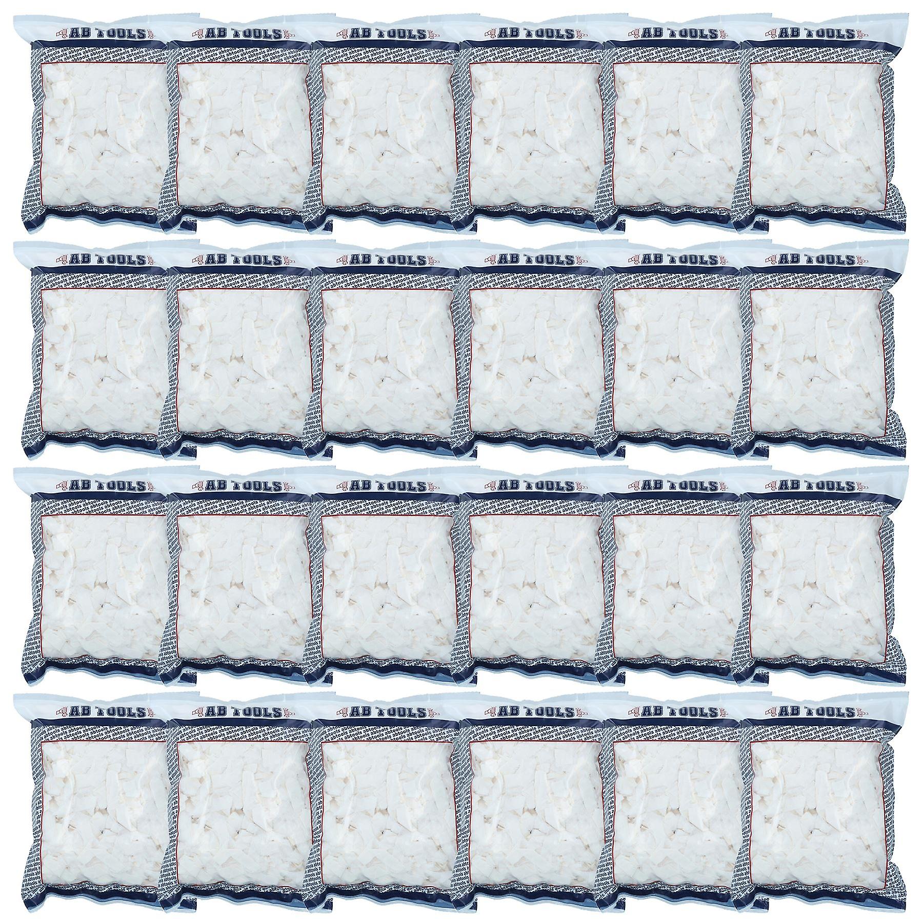 24Packof 80g Small Animal Hamster Gerbils Mice Rats Paper Wool Bedding Nesting