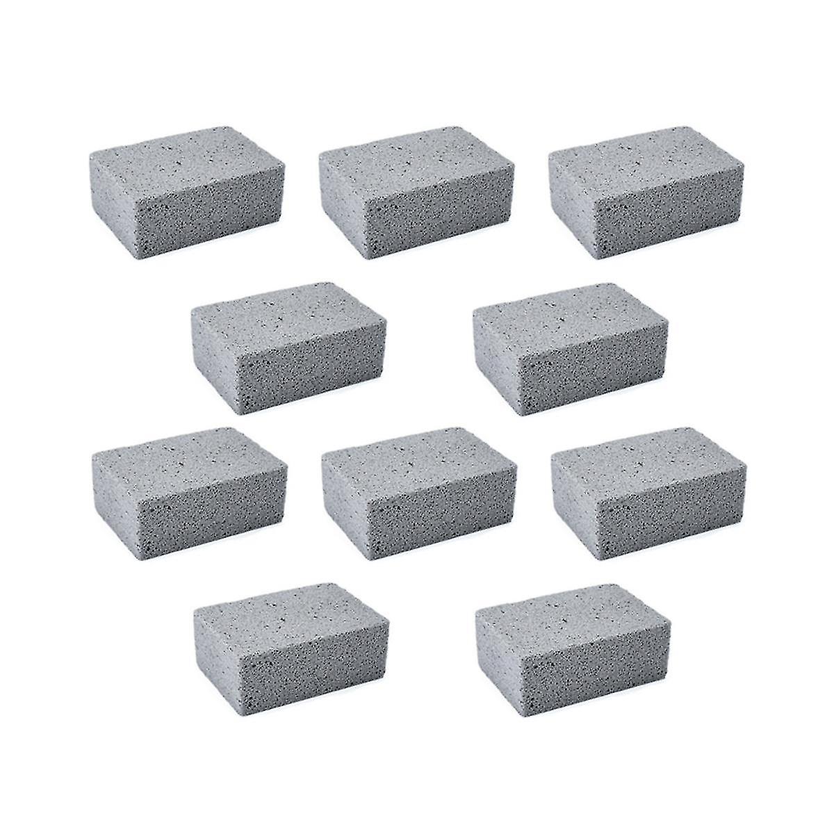10-pack Grill Cleaning Bricks, Kitchen Stove Brush Degreasing Rust Kitchen Picnic Cleaning Tools
