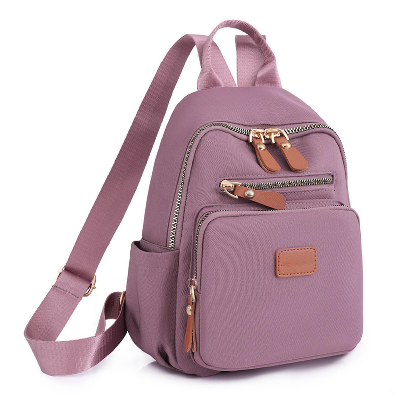Lightweight School Bookbag Large Capacity Shoulder Bag With Clashing Color