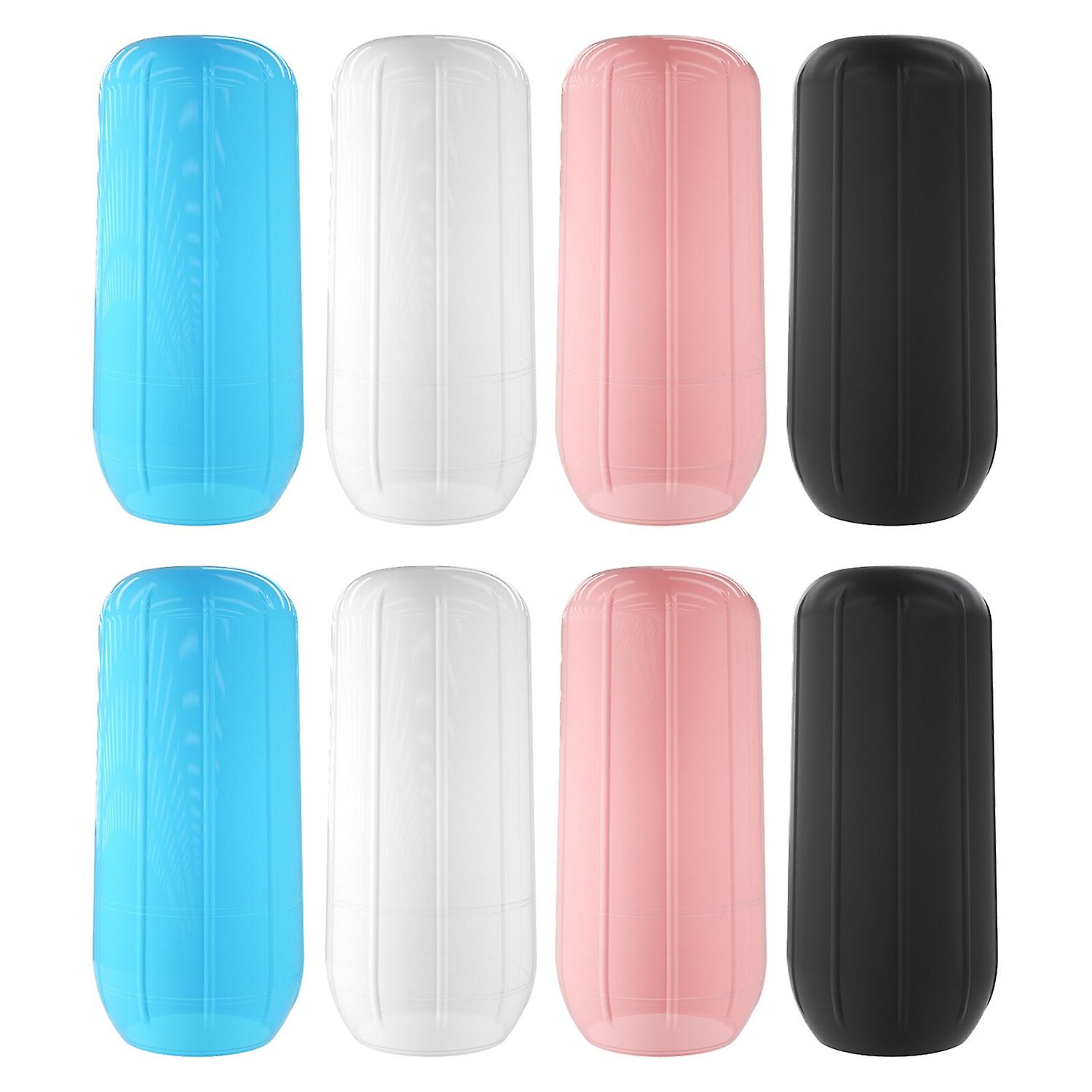 Travel Bottles Protection Silicone Sleeves, 8pcs - Multicolor