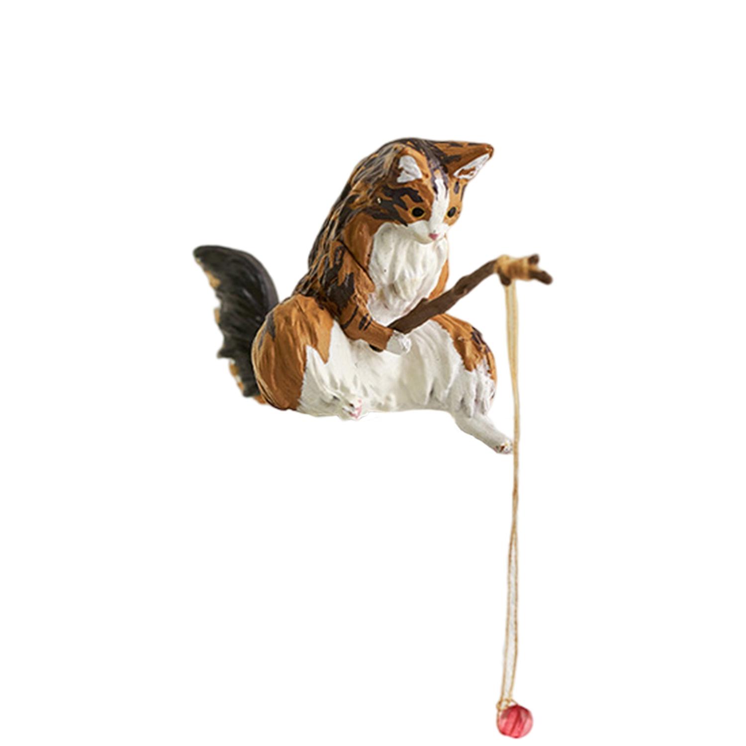 Animal Figurine Fine Workmanship Compact Creative Wide Application Novelty Desktop Computer Decorati
