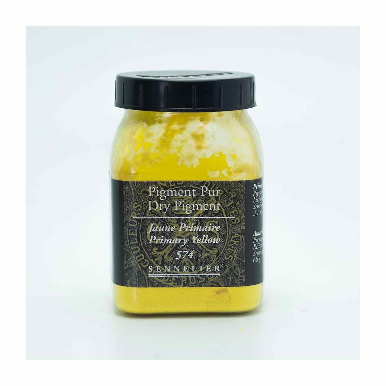 Pigment for paint creation - 70 g jar - Primary yellow