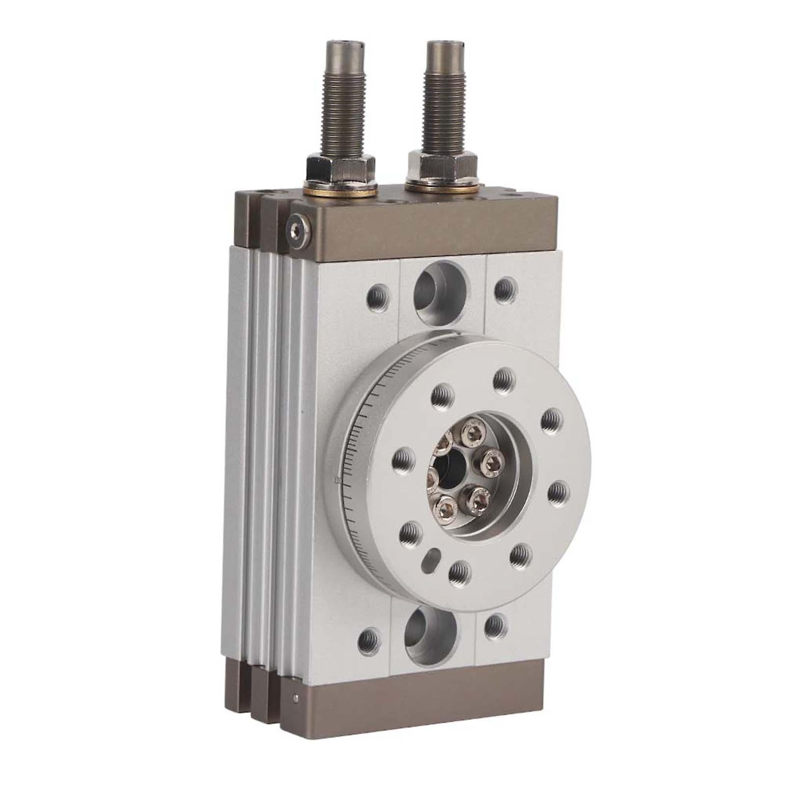 Risegun Pneumatic Air Cylinder 180 Degrees Rotary Pneumatic Air Cylinder MSQB-20R with Buffer, Compact Design, High Performance, Ideal for