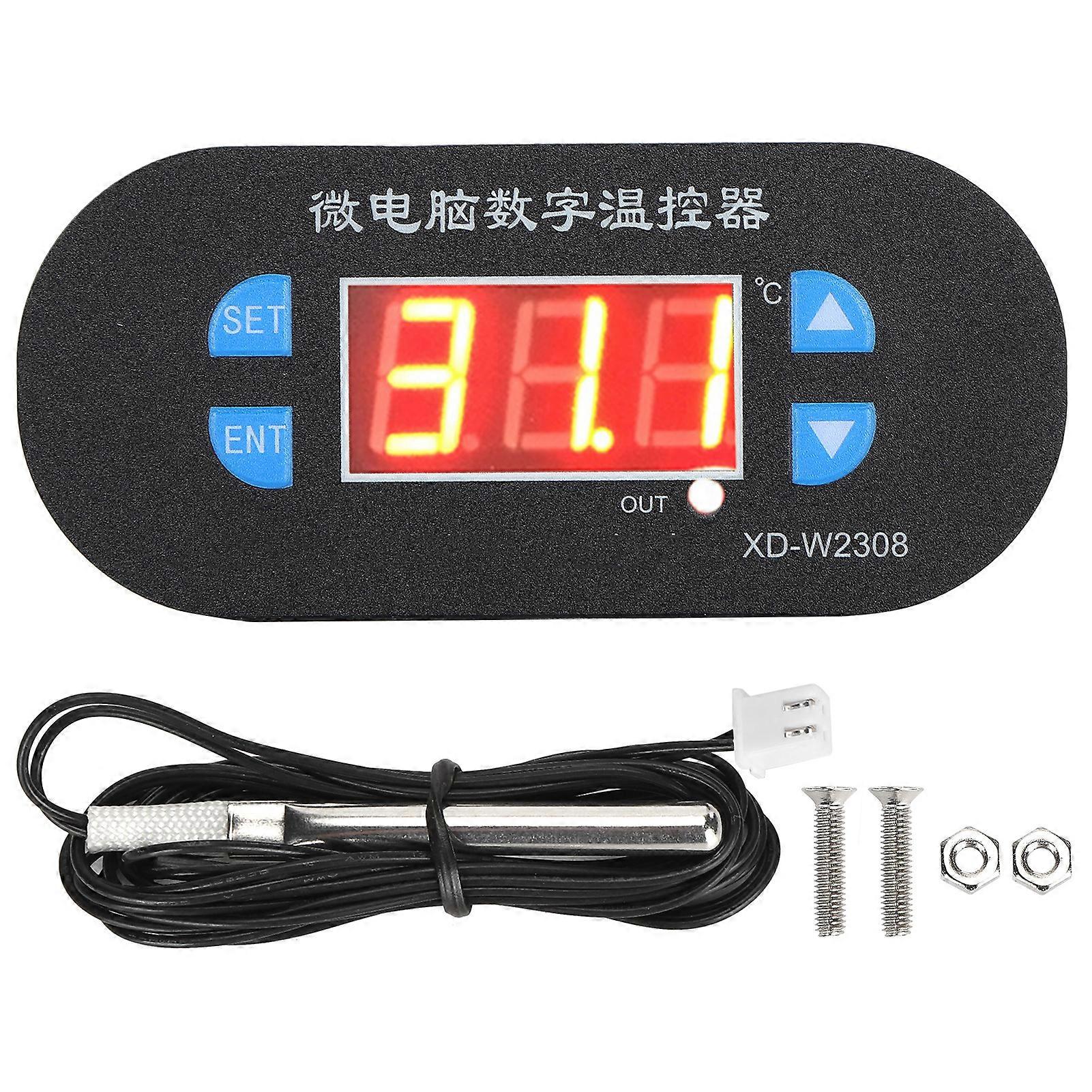 Digital Temperature Controller 0-300℃ High Precision Adjustable Thermostat 220V for Accurate Heat Control and Industrial Use