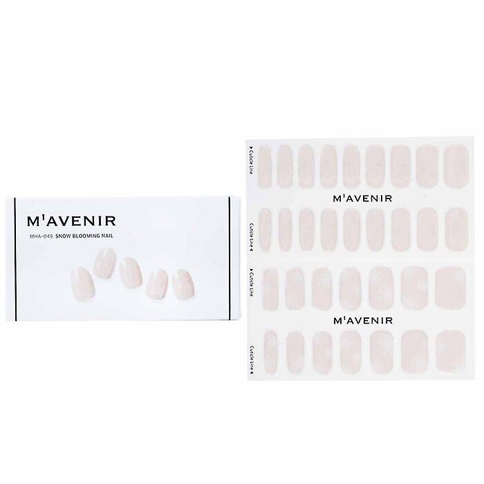 Mavenir Nail Sticker - # Snow Blooming Nail 32pcs