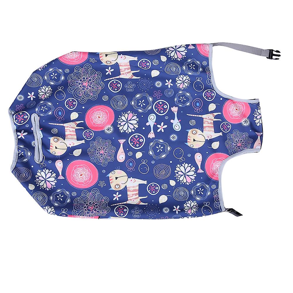 Elastic Dustproof Anti Scratch Cat Pattern Luggage Suitcase Cover Protector (L)