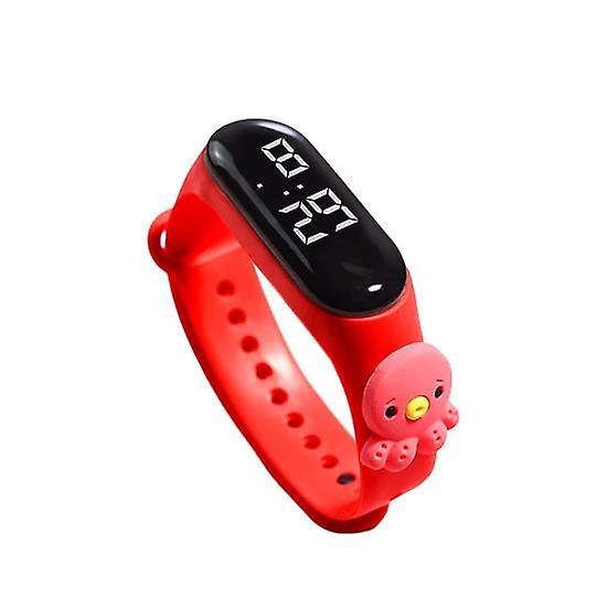 Student Wristwatch Comfortable Timing Tool Automatic Calendar Practical Little Child Girls Movement Watch for Kids