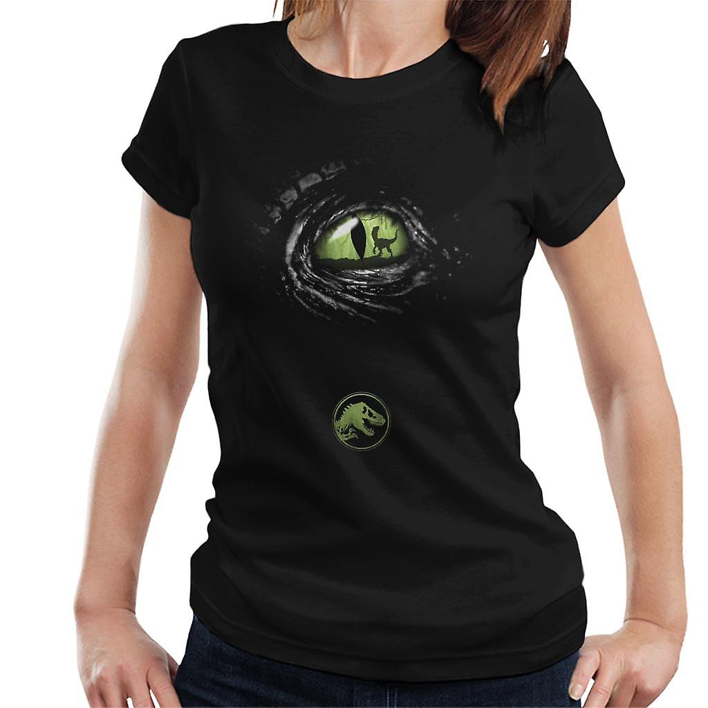 Jurassic Park Velociraptor Eye Women's T-Shirt