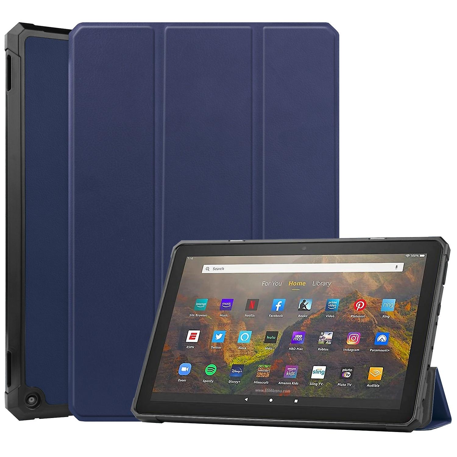 For Amazon Kindle Fire HD 10 2021 Leather Case
