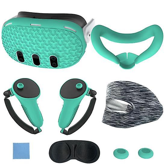 2Pcs VR Protective Case Precise Hole Positioning Impact-resistant Shockproof Anti-scratch VR Case for Meta Quest3