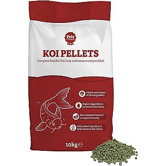 Pets Choice Carp Pellets Pond Holiday Fish Complete Food 10kg