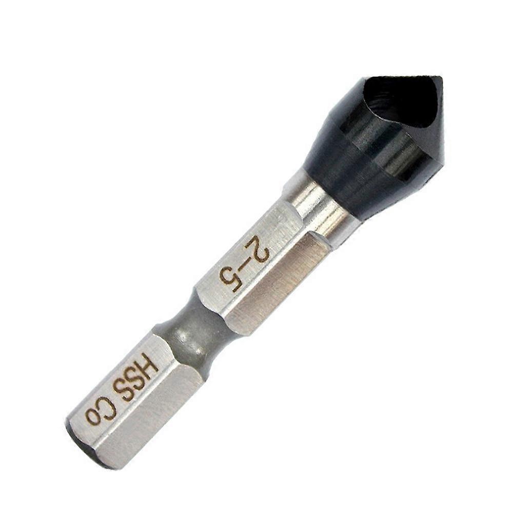 Countersink Drill Bit 1/4 Shank Size HSS Co M35 High Accuracy TiAlN Coating Deburring Drill Bit