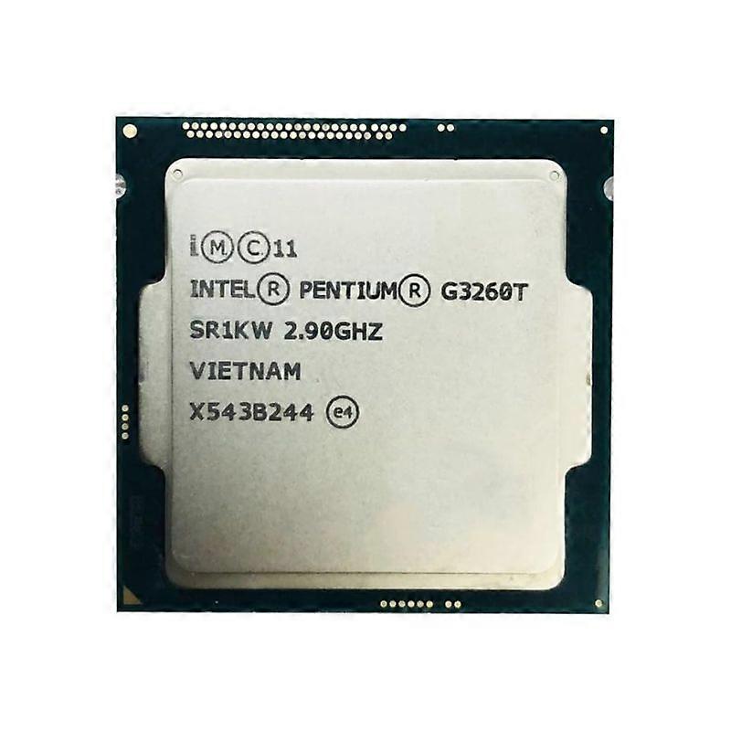 Celeron G3260T CPU - Socket LGA 1150 2 Cores 2 Threads 2.9GHz 2MB L3 Cache 35W.