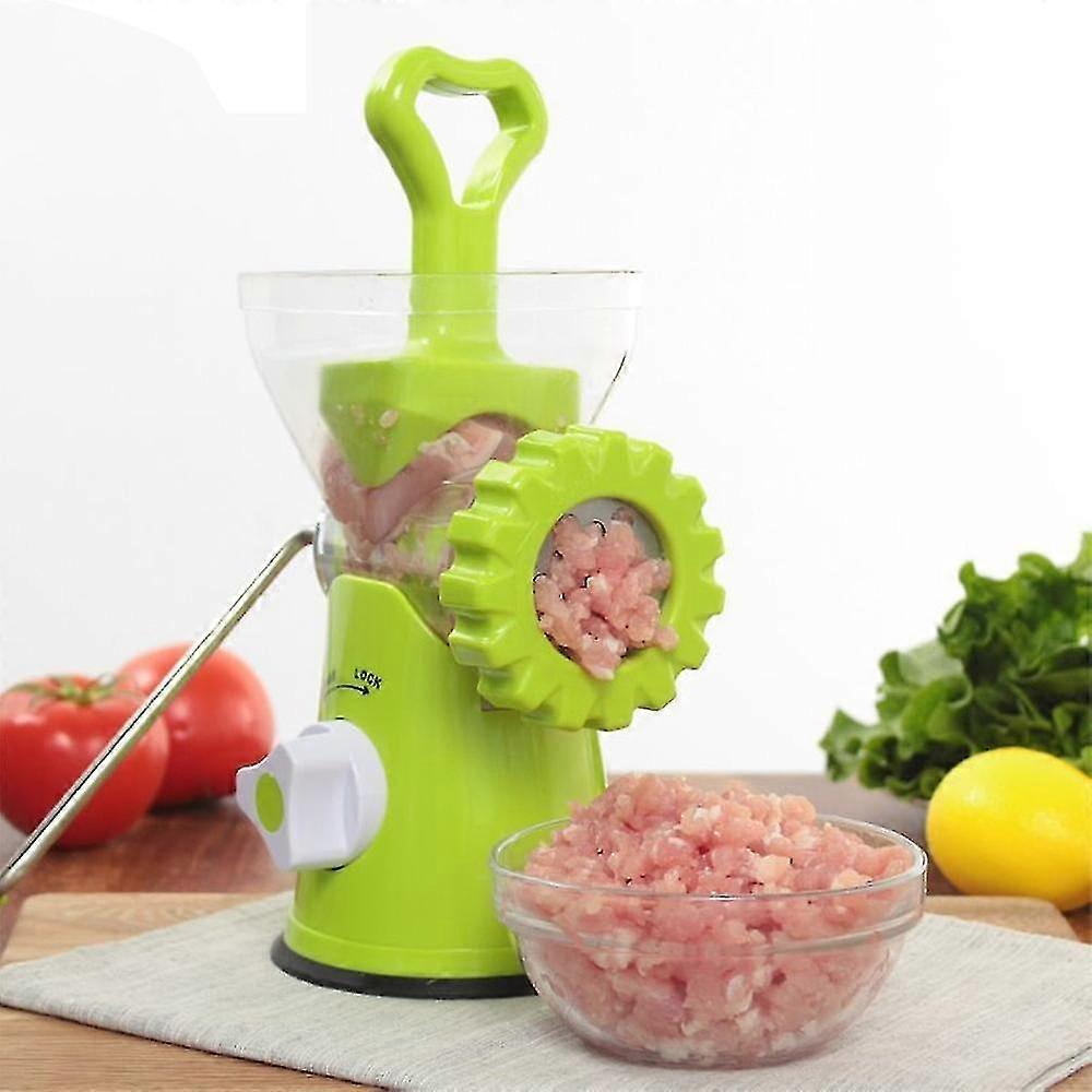 Meat Grinder Manual Processor Food Meat Grinder Food Processor Sausage Maker Stuffing Vegetable Chopper Blender Household Sausage Stuffing Tool