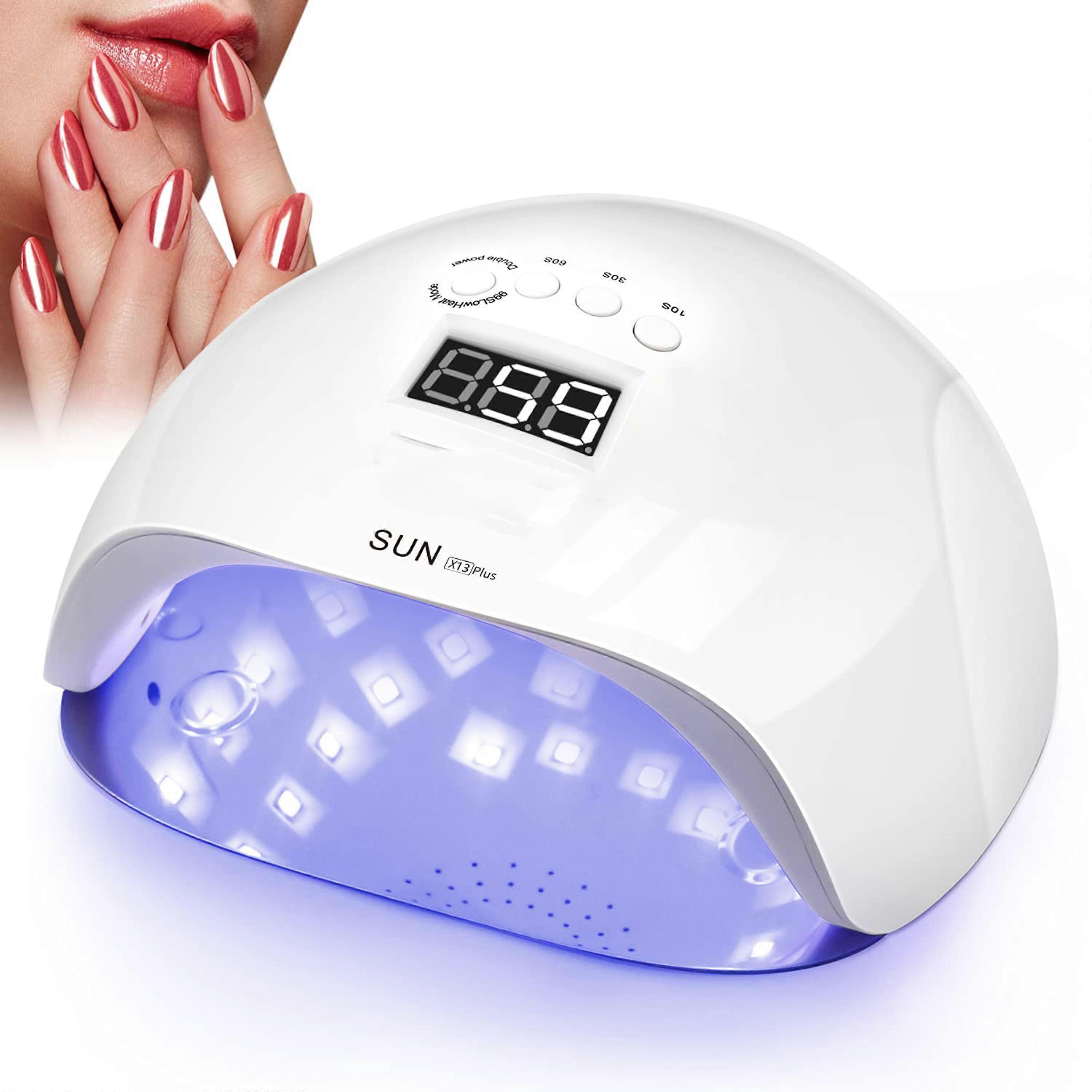 LED UV Lamp Ngel,120W Nail Lamp 4 Timer Auto Sensor LCD Display