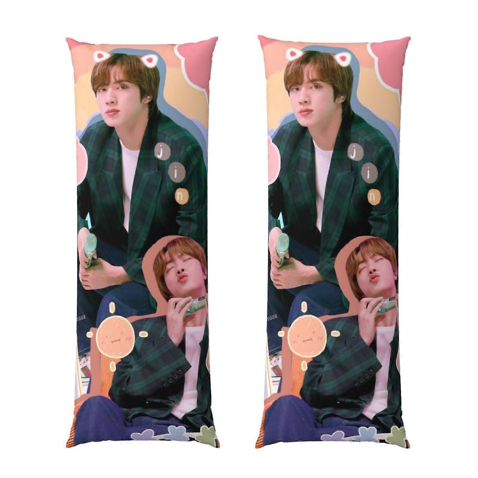 BTS Jin (60) Lichaam Kussensloop BTS Jin (60) Full Size Kussensloop-ML1107