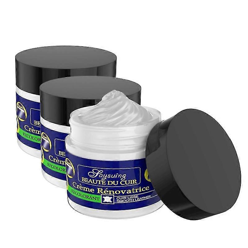 3pcs Pomada de Móveis Para Couro,Pomada de Couro Para Móveis,Pomada de Móveis de Couro