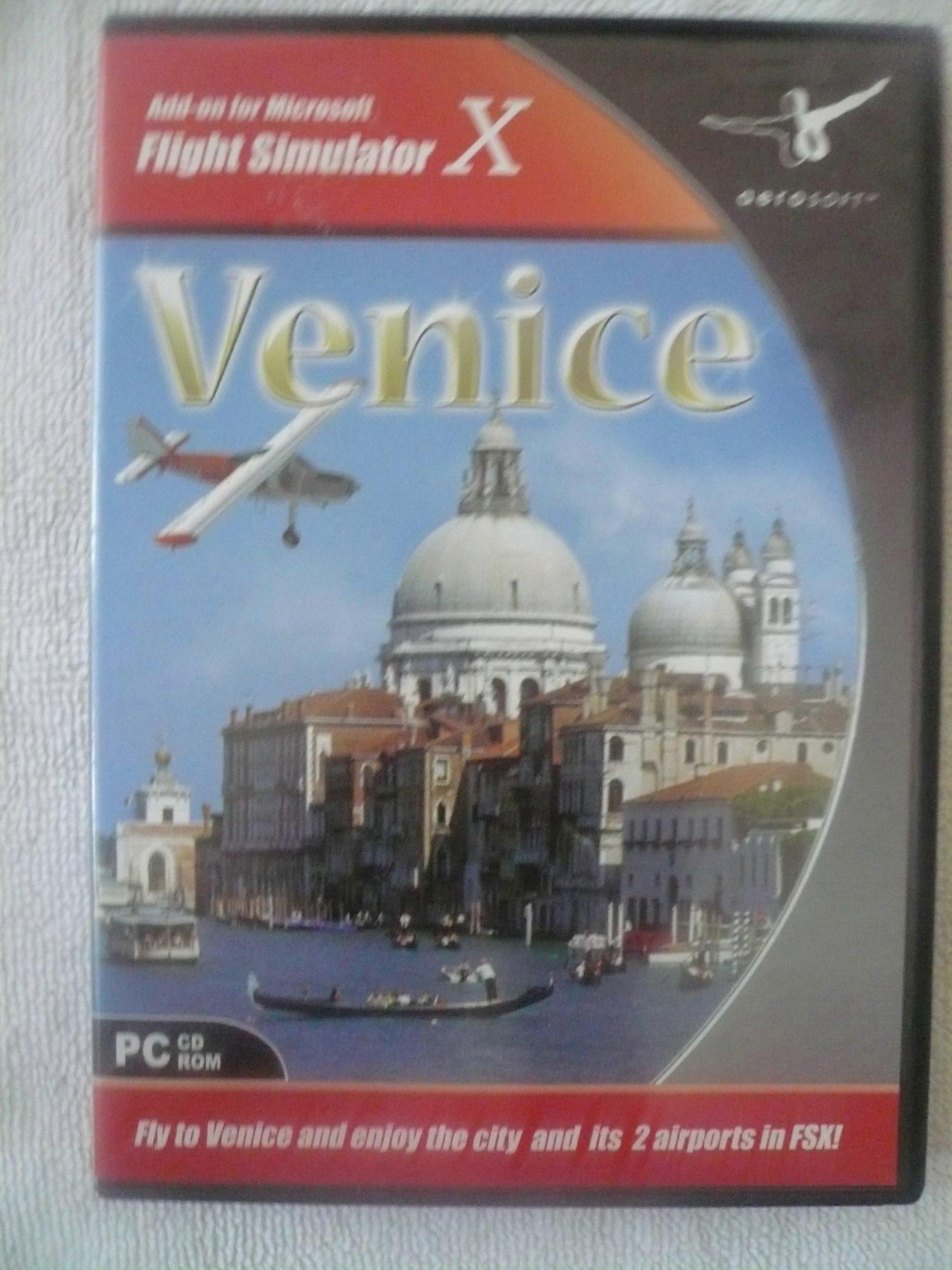 Scenery Venice Add-On for FS 2004 FSX (PC CD) - New & Sealed