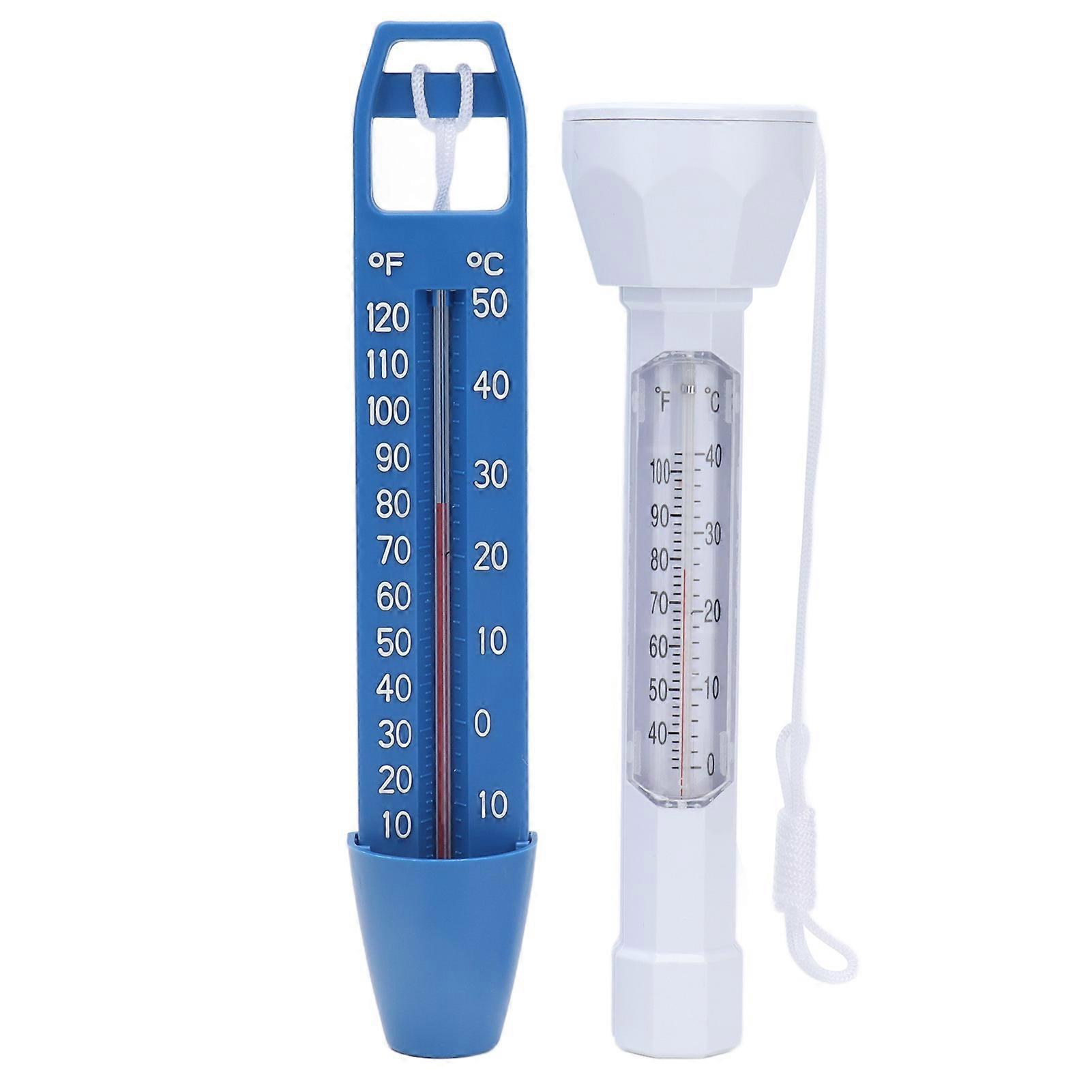 Flytende bassengtermometer sett Multi Unit Holdbart vanntett vanntermometer med snor