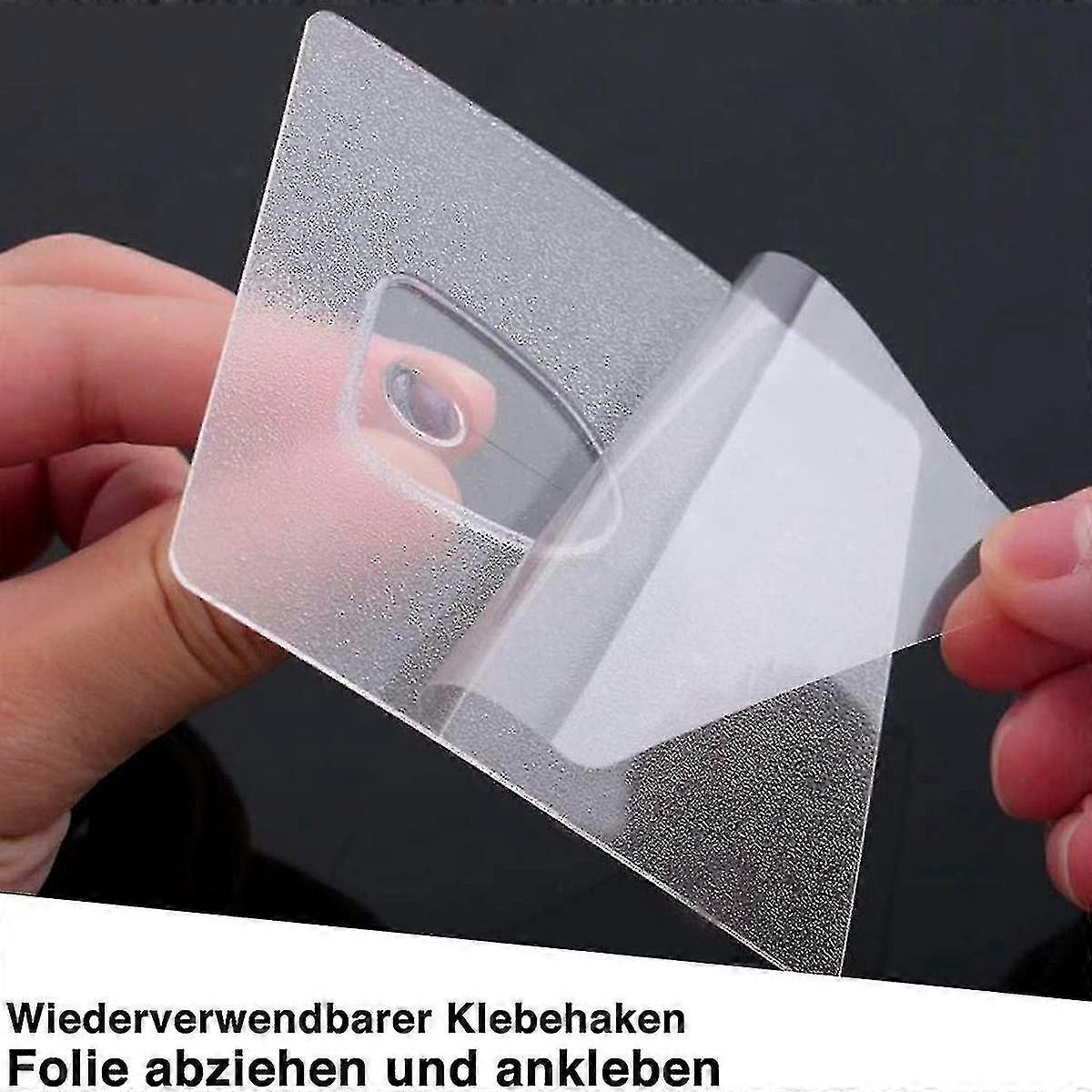 10 bitar av Hooky-magic Hook-självhäftande Hook-transparent Hook