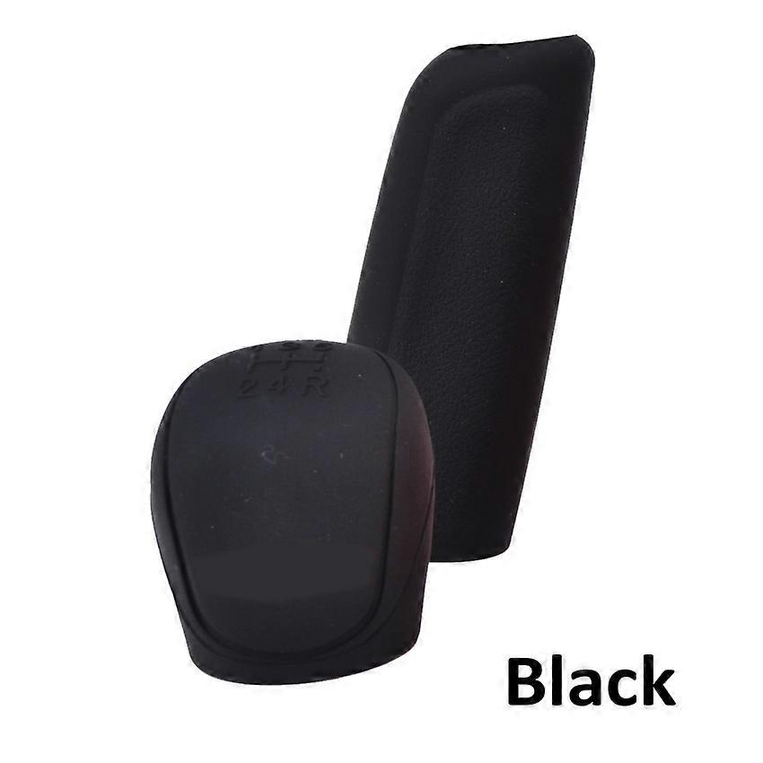 Silicone cover for gear lever, 2 rooms/set, protective case for gear lever, handbrake, for Ford Focus 2 3 Fiesta Kuga 2