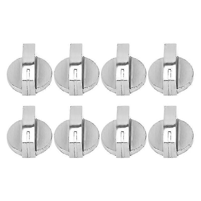 8pcs Metal 8mm Universal Gas Stove Control Knobs Adaptors Oven Switch Cooking Surface Control Locks-Yvan