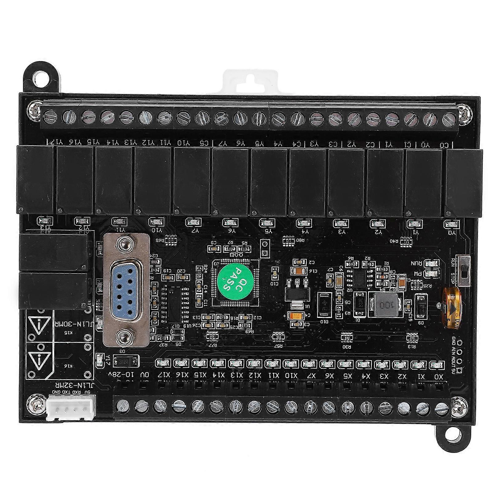 PLC Control Board Programmable Controller Delay Relay Module with Analog FX1N30MR DC1028V NO.8715