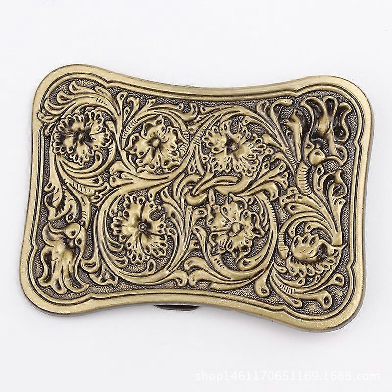 Den andre strandblomsten Mandala plantebelte Spennebelte DIY Komponenter